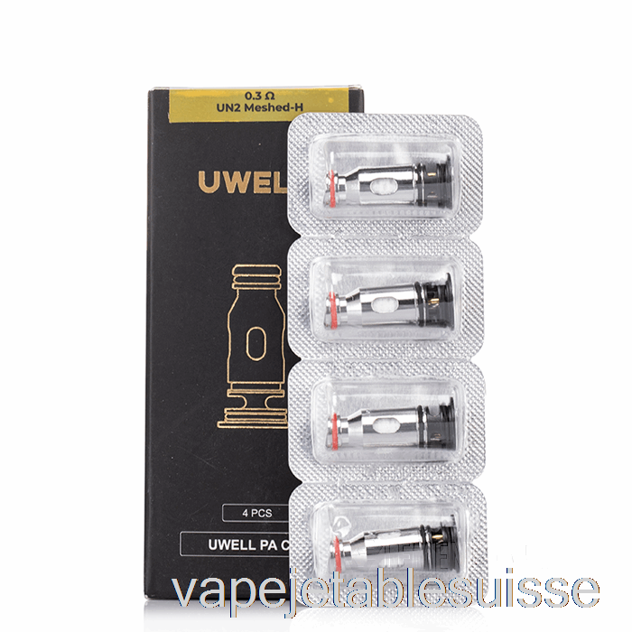 Vape Suisse Uwell Pa Bobines De Remplacement Bobines 0.3ohm Pa